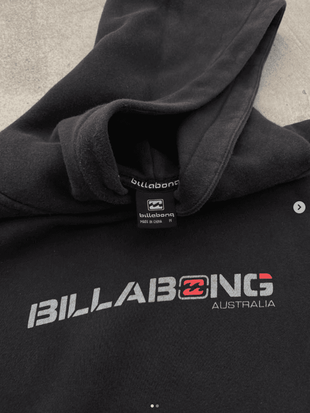 Hoodie Billabong archive view 2