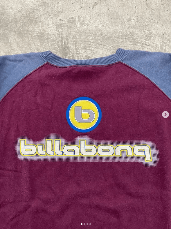 Crewneck Billabong Surf archive view 2