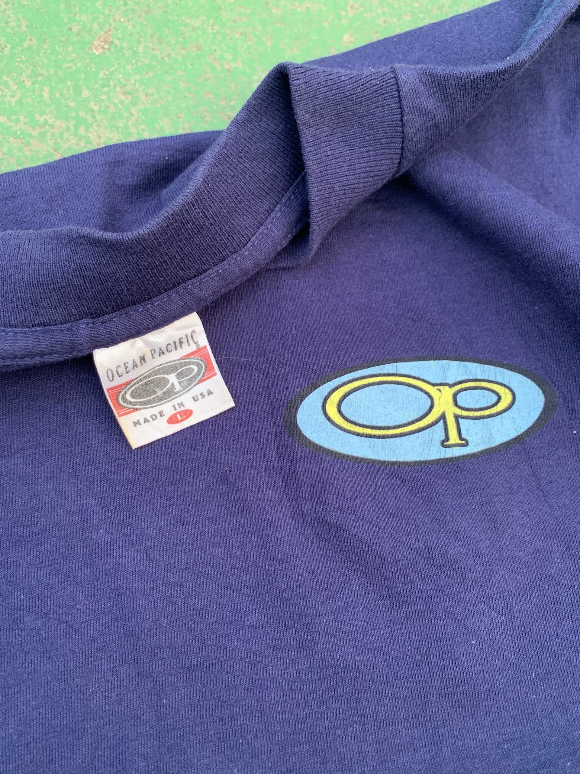 VINTAGE 90S OCEAN PACIFIC TSHIRT archive view 4